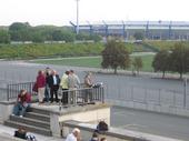 Sally and Team on Zeppelinfeld, Nuremberg